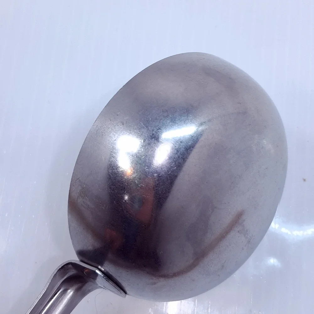 Grip N Serv Spoodle Solid stainless steel spoon ladle Black Handle Serve USA